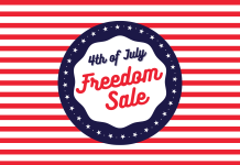 Freedom Sale: July 4-5th