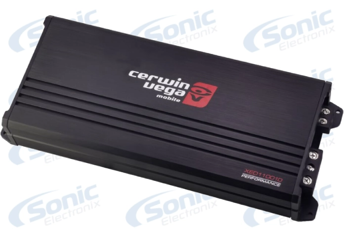 Cerwin‑Vega XED11001D Monoblock Car Amplifier