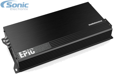 AudioControl EPICFIVE Car Amplifier with Bass Remote