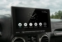 Best Floating-Display (Tablet-Style) Head Units in 2026 Sony XAV-AX8500 Floating Display Jeep Dashboard
